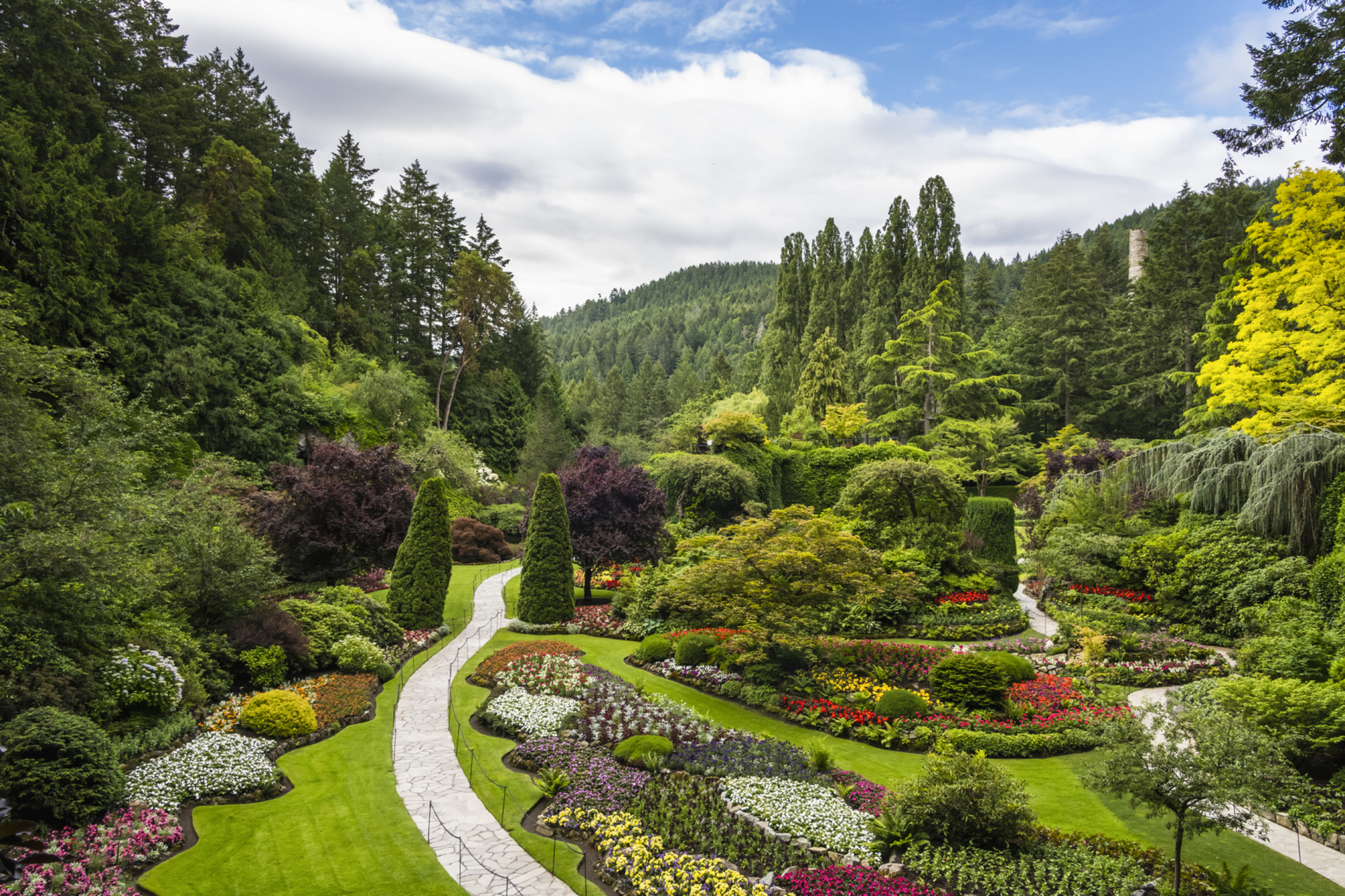 20-60代 人気ファッションブランド The Butchart Gardens | Gardens in Victoria, BC トップス