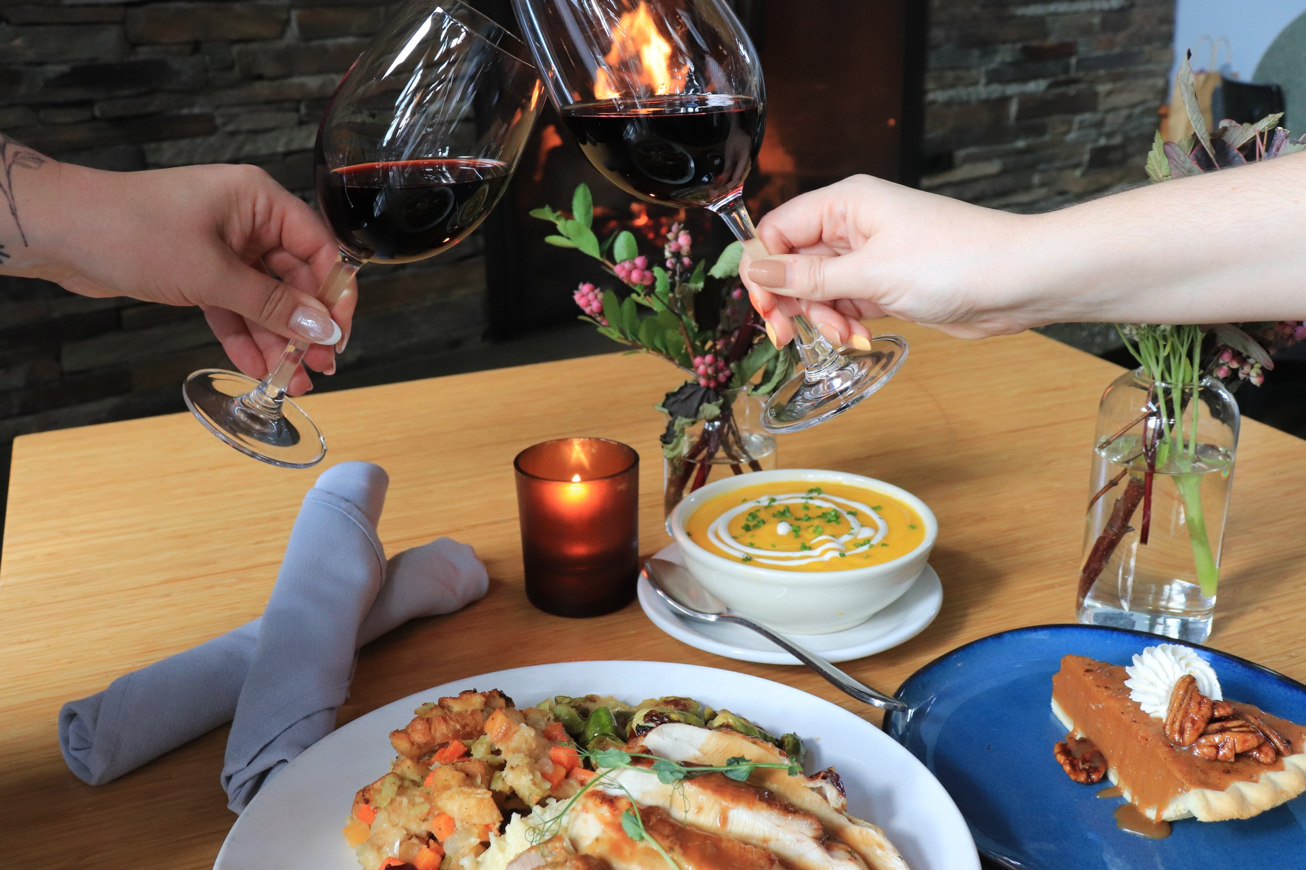 Thanksgiving at Brentwood Bay Resort