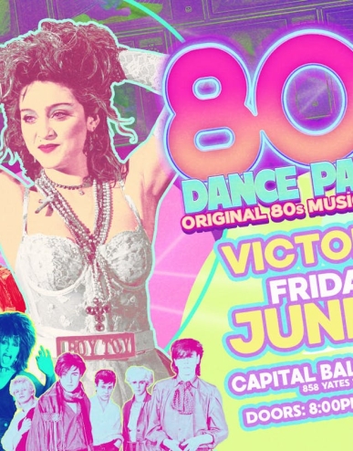 80s Dance Party Victoria! | Events in Victoria, BC