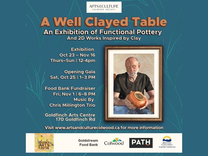 A Well Clayed Table at Colwood's Goldfinch Arts Centre